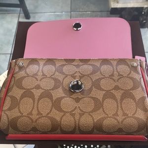 Coach cross body purse